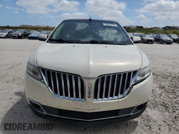 2012 Lincoln MKX with VIN 2LMDJ6JK4CBL00547, listed as a Copart auction lot 54607975 with 140,712 mi miles and Salvage Title. Bid and sale history available at carsss.com. Image 5.