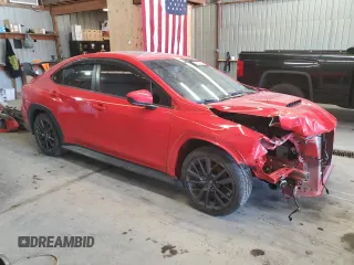 2022 Subaru WRX Premium with VIN JF1VBAF63N9015974, listed as a Copart auction lot 48869695 with 38,752 mi miles and Salvage Title. Bid and sale history available at DreamBid. Image 4.