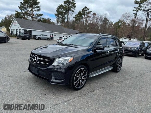 2016 Mercedes-Benz GLE 400 with VIN 4JGDA5GB0GA635707, listed as a Copart auction lot 53712895 with 105,118 mi miles and Clean title. Bid and sale history available at DreamBid. Image 1.