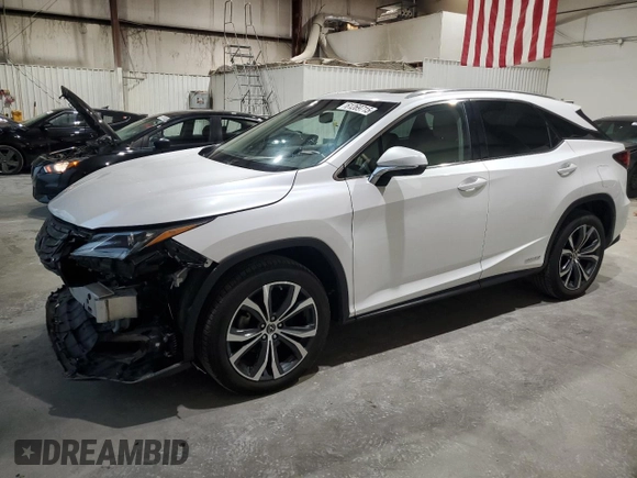 2019 Lexus RX 450h with VIN 2T2BGMCA9KC038170, listed as a Copart auction lot 61269715 with 66,185 mi miles and Salvage title. Bid and sale history available at DreamBid. Image 1.