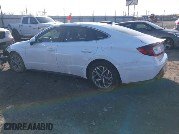 2023 Hyundai Sonata SEL z VIN KMHL64JA4PA282007, wystawiony jako IAAI lot #41585410 z przebiegiem 19 587 mil mil oraz . Historia ofert i sprzedaży dostępna na DreamBid. Obrazek 14.