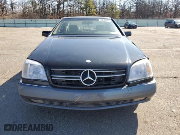 1994 Mercedes-Benz S with VIN WDBGA70E3RA184761, listed as a Copart auction lot 50040185 with Not Provided miles and Salvage Title. Bid and sale history available at DreamBid. Image 5.