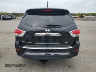2014 Nissan Pathfinder Platinum z VIN 5N1AR2MM8EC652336, wystawiony jako Copart lot #56291315 z przebiegiem 72 770 mil mil oraz Szkoda całkowita • Salvage title. Historia ofert i sprzedaży dostępna na DreamBid. Obrazek 6.