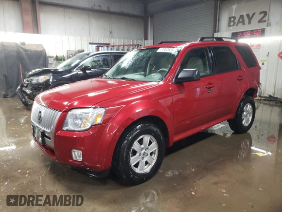 2010 Mercury Mariner with VIN 4M2CN8BGXAKJ25787, listed as a Copart auction lot 41902635 with 98,185 mi miles and Salvage title. Bid and sale history available at DreamBid. Image 1.
