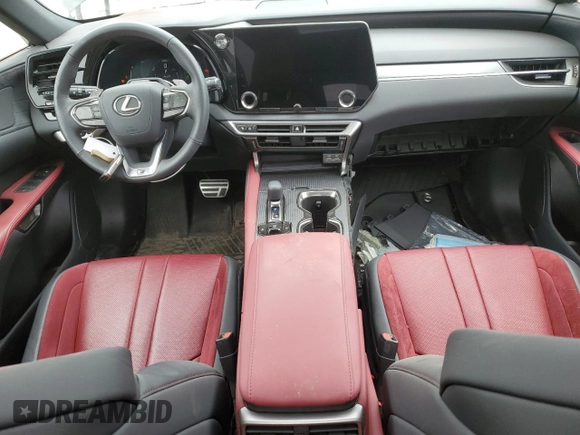 2023 Lexus RX 500h F Sport Performance z VIN 2T2BCMEA7PC008410, wystawiony jako Copart lot #62013635 z przebiegiem 7 720 mil mil oraz Czysty tytuł • Clean title. Historia ofert i sprzedaży dostępna na DreamBid. Obrazek 8.