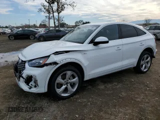 2021 Audi Q5 Sportback Premium Plus with VIN WA15AAFY4M2111869, listed as a Copart auction lot 84773364 with 23,983 mi miles and Salvage title. Bid and sale history available at DreamBid. Image 1.