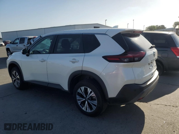 2022 Nissan Rogue SV with VIN 5N1BT3BB3NC720653, listed as a Copart auction lot 55926295 with 60,210 mi miles and Clean Title. Bid and sale history available at DreamBid. Image 2.