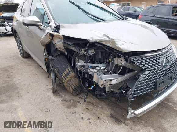 2021 Lexus RX with VIN 2T2HZMDA4MC305057, listed as a IAAI auction lot 41706486 with 37,518 mi miles. Bid and sale history available at carsss.com. Image 6.