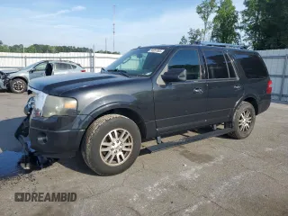 2012 Ford Expedition Limited with VIN 1FMJU2A57CEF17300, listed as a Copart auction lot 54051065 with 323,806 mi miles and Salvage title. Bid and sale history available at DreamBid. Image 1.
