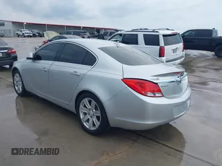 2011 Buick Regal CXL RL6 with VIN W04GU5GCXB1070838, listed as a IAAI auction lot 40434695 with 80,530 mi miles. Bid and sale history available at carsss.com. Image 3.