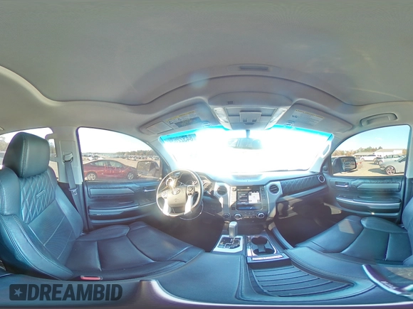 2017 Toyota Tundra Platinum with VIN 5TFAW5F10HX606854, listed as a Copart auction lot 84322634 with 65,668 mi miles and Salvage title. Bid and sale history available at DreamBid. Image 13.