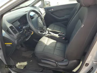 2014 Kia Forte LX with VIN KNAFK4A6XE5056016, listed as a Copart auction lot 47137775 with 128,742 mi miles and Salvage Title. Bid and sale history available at carsss.com. Image 7.
