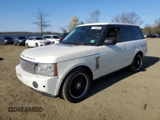 2007 Land Rover Range Rover HSE with VIN SALME15497A245946, listed as a Copart auction lot 52486555 with 164,539 mi miles and Clean title. Bid and sale history available at DreamBid. Image 1.