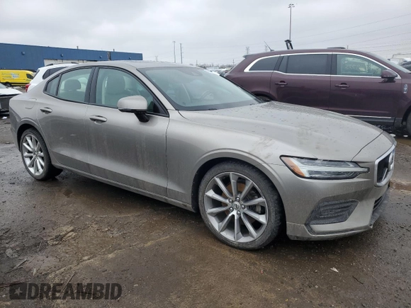 2019 Volvo S60 Momentum with VIN 7JR102FK6KG005305, listed as a Copart auction lot 46680475 with 69,591 mi miles and Salvage Title. Bid and sale history available at carsss.com. Image 4.