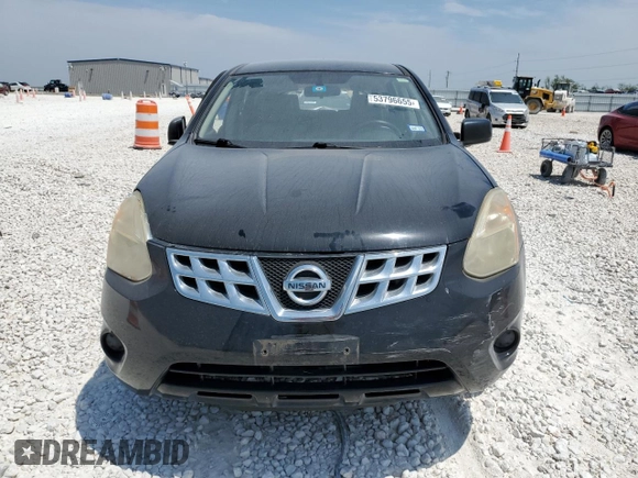 2013 Nissan Rogue S with VIN JN8AS5MT9DW501170, listed as a Copart auction lot 53796655 with 148,086 mi miles and Salvage Title. Bid and sale history available at DreamBid. Image 5.