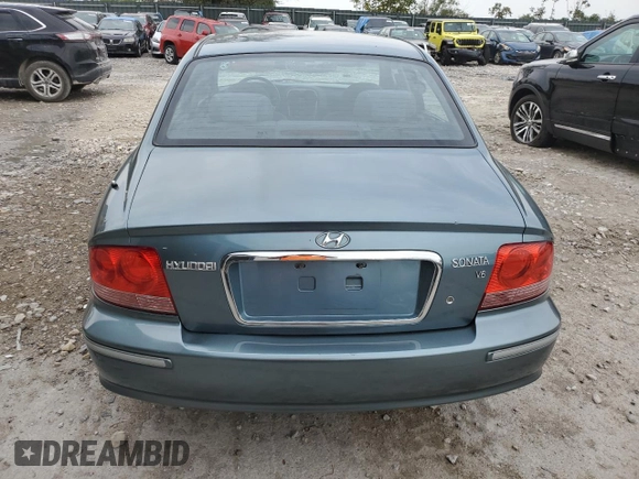 2005 Hyundai Sonata GLS with VIN KMHWF35H05A096430, listed as a Copart auction lot 72702414 with 98,334 mi miles and Salvage Title. Bid and sale history available at carsss.com. Image 6.