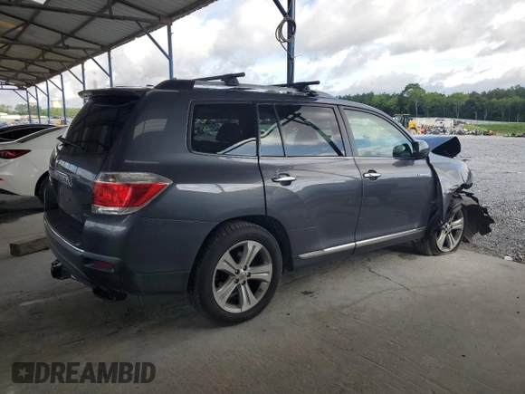 2012 Toyota Highlander Limited z VIN 5TDDK3EH0CS120104, wystawiony jako Copart lot #61293825 z przebiegiem 108 592 mil mil oraz Szkoda całkowita • Salvage title. Historia ofert i sprzedaży dostępna na DreamBid. Obrazek 3.