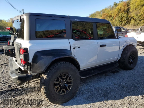 2022 Ford Bronco Raptor with VIN 1FMEE5JR8NLA50860, listed as a Copart auction lot 75686514 with 29,964 mi miles and Salvage Title. Bid and sale history available at carsss.com. Image 3.