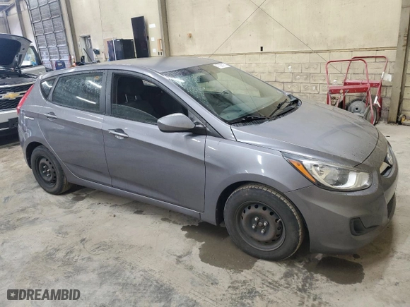 2014 Hyundai Accent GS with VIN KMHCT5AE1EU165773, listed as a Copart auction lot 47288035 with 148,526 mi miles and Salvage Title. Bid and sale history available at carsss.com. Image 4.