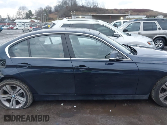 2017 BMW 3 Series 330i xDrive with VIN WBA8D9G55HNU60442, listed as a IAAI auction lot 41039727 with 99,350 mi miles. Bid and sale history available at carsss.com. Image 13.