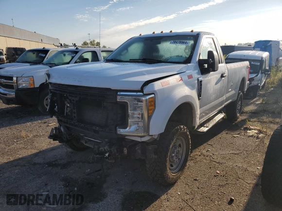 2017 Ford Super Duty F-250 SRW XLT with VIN 1FTBF2B60HEB57207, listed as a Copart auction lot 70478964 with 72,175 mi miles and Salvage Title. Bid and sale history available at carsss.com. Image 1.