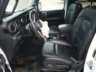 2022 Jeep Gladiator Overland с VIN 1C6HJTFG6NL168535, выставлен на аукционе Copart как лот 81087614 с пробегом 26 671 миль миль и Списание • Salvage title. История ставок и продаж доступна на DreamBid. Изображение 7.