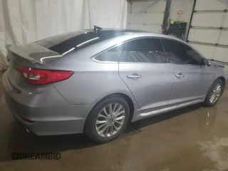 2015 Hyundai Sonata Sport with VIN 5NPE34AF7FH249589, listed as a Copart auction lot 56567415 with 175,514 mi miles and Salvage title. Bid and sale history available at DreamBid. Image 3.
