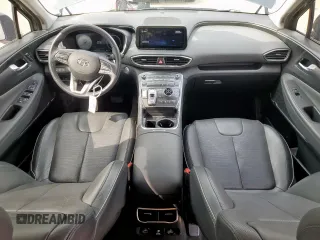 2021 Hyundai Santa Fe Limited with VIN 5NMS4DAL2MH343332, listed as a Copart auction lot 50752055 with 91,219 mi miles and Salvage Title. Bid and sale history available at carsss.com. Image 8.