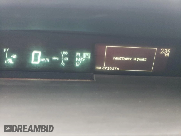 2013 Toyota Prius One with VIN JTDKN3DU5D0353350, listed as a Copart auction lot 54614615 with 473,857 mi miles and Clean Title. Bid and sale history available at carsss.com. Image 9.
