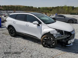2024 Kia Sportage SX-Prestige with VIN 5XYK53DF9RG188888, listed as a Copart auction lot 51416955 with 16,285 mi miles and Salvage title. Bid and sale history available at DreamBid. Image 4.