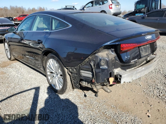 2019 Audi A7 Premium Plus with VIN WAUR2AF29KN085441, listed as a Copart auction lot 79086134 with 74,976 mi miles and Salvage title. Bid and sale history available at DreamBid. Image 2.