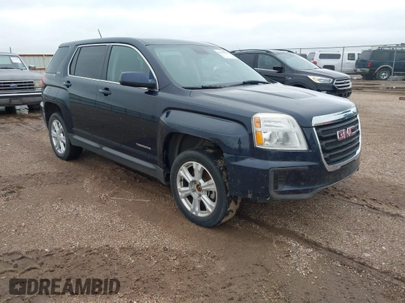 2017 GMC Terrain SLE with VIN 2GKALMEK9H6125244, listed as a IAAI auction lot 42185063 with 216,287 mi miles and . Bid and sale history available at carsss.com. Image 1.