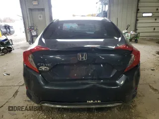 2020 Honda Civic Sedan LX with VIN 19XFC2F66LE015655, listed as a Copart auction lot 50711075 with 0 mi miles and Salvage Title. Bid and sale history available at carsss.com. Image 6.