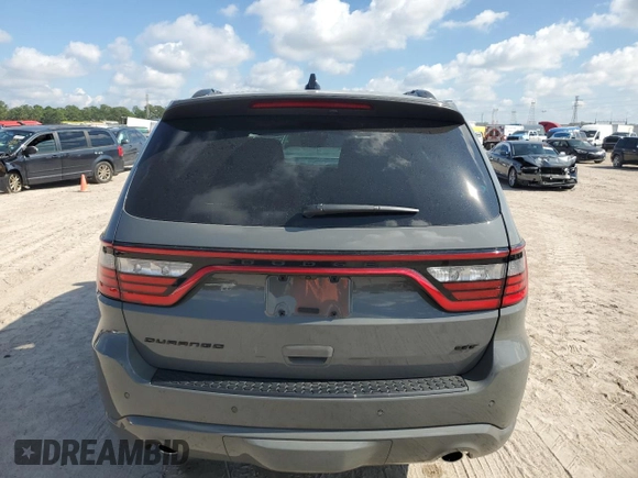 2024 Dodge Durango GT Plus with VIN 1C4RDHDG8RC248462, listed as a Copart auction lot 80324934 with 2,384 mi miles and Salvage title. Bid and sale history available at DreamBid. Image 6.