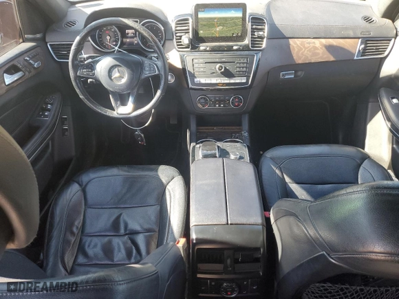 2017 Mercedes-Benz GLS with VIN 4JGDF7DE9HA781083, listed as a Copart auction lot 42383855 with 130,120 mi miles and Salvage Title. Bid and sale history available at carsss.com. Image 8.