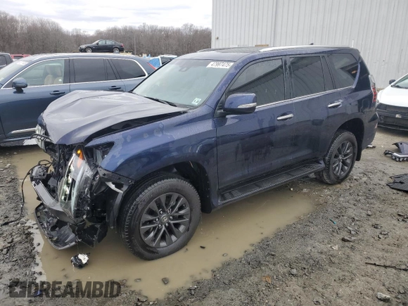 2023 Lexus GX with VIN JTJAM7BX0P5371116, listed as a Copart auction lot 47997475 with 16,532 mi miles and Salvage Title. Bid and sale history available at carsss.com. Image 1.