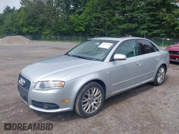 2008 Audi A4 2.0T with VIN WAUDF78E18A137394, listed as a IAAI auction lot 42826168 with 162,192 mi miles and . Bid and sale history available at DreamBid. Image 6.