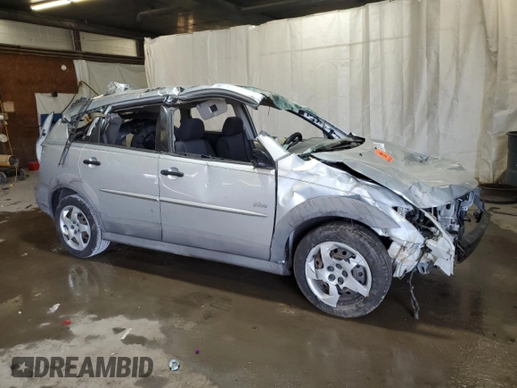 2008 Pontiac Vibe with VIN 5Y2SL658X8Z401466, listed as a Copart auction lot 78383874 with Not Provided miles and Salvage Title. Bid and sale history available at DreamBid. Image 4.