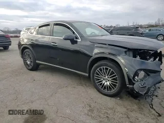 2025 Mercedes-Benz GLC with VIN W1NKJ4HB4SF294787, listed as a Copart auction lot 88572575 with 824 mi miles and Salvage Title. Bid and sale history available at carsss.com. Image 12.