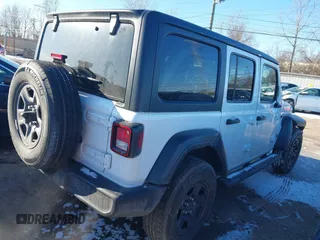 2023 Jeep Wrangler Sport S with VIN 1C4HJXDN7PW545778, listed as a IAAI auction lot 41363327 with 20,721 mi miles and . Bid and sale history available at DreamBid. Image 4.