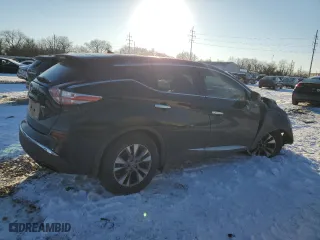 2015 Nissan Murano S with VIN 5N1AZ2MH5FN234129, listed as a Copart auction lot 87738265 with 0 mi miles and Salvage Title. Bid and sale history available at carsss.com. Image 3.
