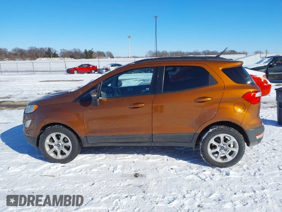 2018 Ford EcoSport SE with VIN MAJ3P1TE6JC217595, listed as a IAAI auction lot 41578372 with 133,368 mi miles and . Bid and sale history available at DreamBid. Image 14.