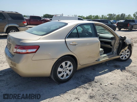 2011 Toyota Camry LE with VIN 4T1BF3EK5BU742212, listed as a Copart auction lot 52499535 with 101,044 mi miles and Salvage Title. Bid and sale history available at DreamBid. Image 3.