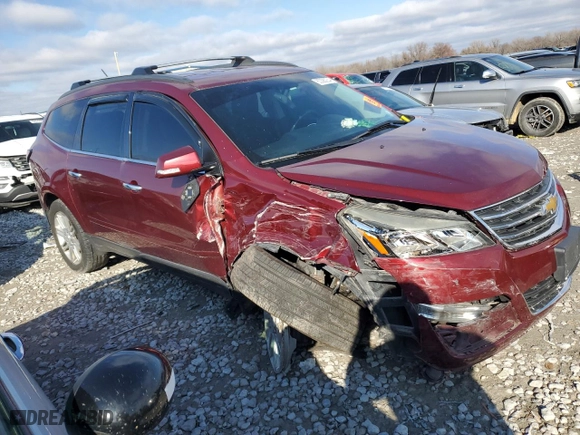 2015 Chevrolet Traverse LT with VIN 1GNKRGKD9FJ362023, listed as a Copart auction lot 83390234 with 141,117 mi miles and Salvage Title. Bid and sale history available at carsss.com. Image 4.