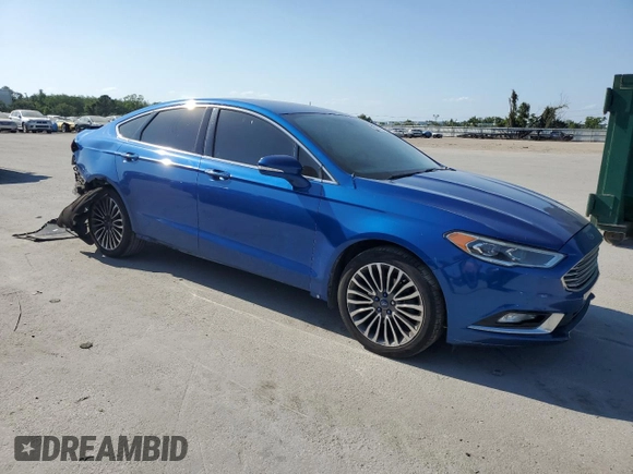 2017 Ford Fusion SE with VIN 3FA6P0H96HR270604, listed as a Copart auction lot 52937565 with 50,341 mi miles and Salvage Title. Bid and sale history available at carsss.com. Image 4.
