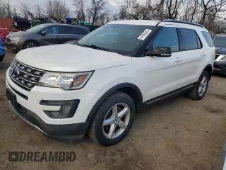 2016 Ford Explorer XLT with VIN 1FM5K8DHXGGC69053, listed as a Copart auction lot 47054545 with 0 mi miles and Clean Title. Bid and sale history available at carsss.com. Image 1.