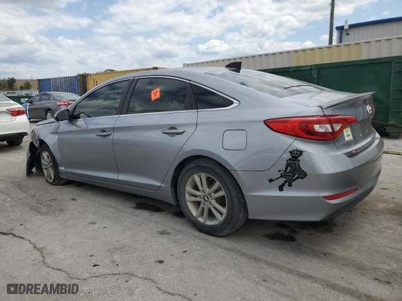 2015 Hyundai Sonata 2.4L SE with VIN 5NPE24AF2FH219340, listed as a Copart auction lot 52103525 with 173,726 mi miles and Salvage Title. Bid and sale history available at carsss.com. Image 2.