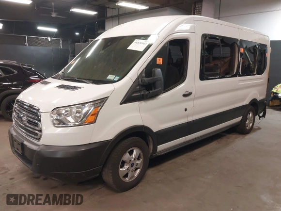 2019 Ford Transit Passenger XL with VIN 1FBAX2CG7KKA34078, listed as a IAAI auction lot 41836963 with 82,891 mi miles and . Bid and sale history available at carsss.com. Image 2.