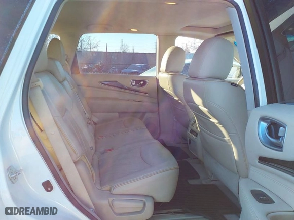 2014 Infiniti QX60 with VIN 5N1AL0MM6EC536736, listed as a IAAI auction lot 40869716 with 148,037 mi miles. Bid and sale history available at carsss.com. Image 8.