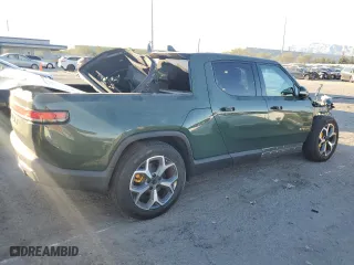 2022 Rivian R1T Adventure Package with VIN 7FCTGAAA5NN007049, listed as a Copart auction lot 74857974 with 27,481 mi miles and Salvage Title. Bid and sale history available at carsss.com. Image 3.